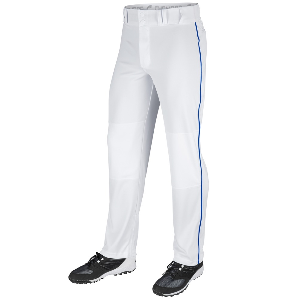 Champro TRIPLE CROWN OPEN BOTTOM PANT WITH PIPING